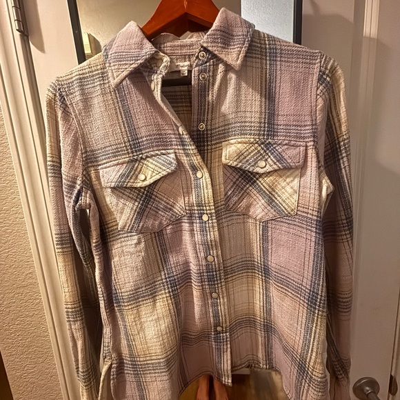 Madewell Multicolor Plaid Shirt - Picture 2 of 4
